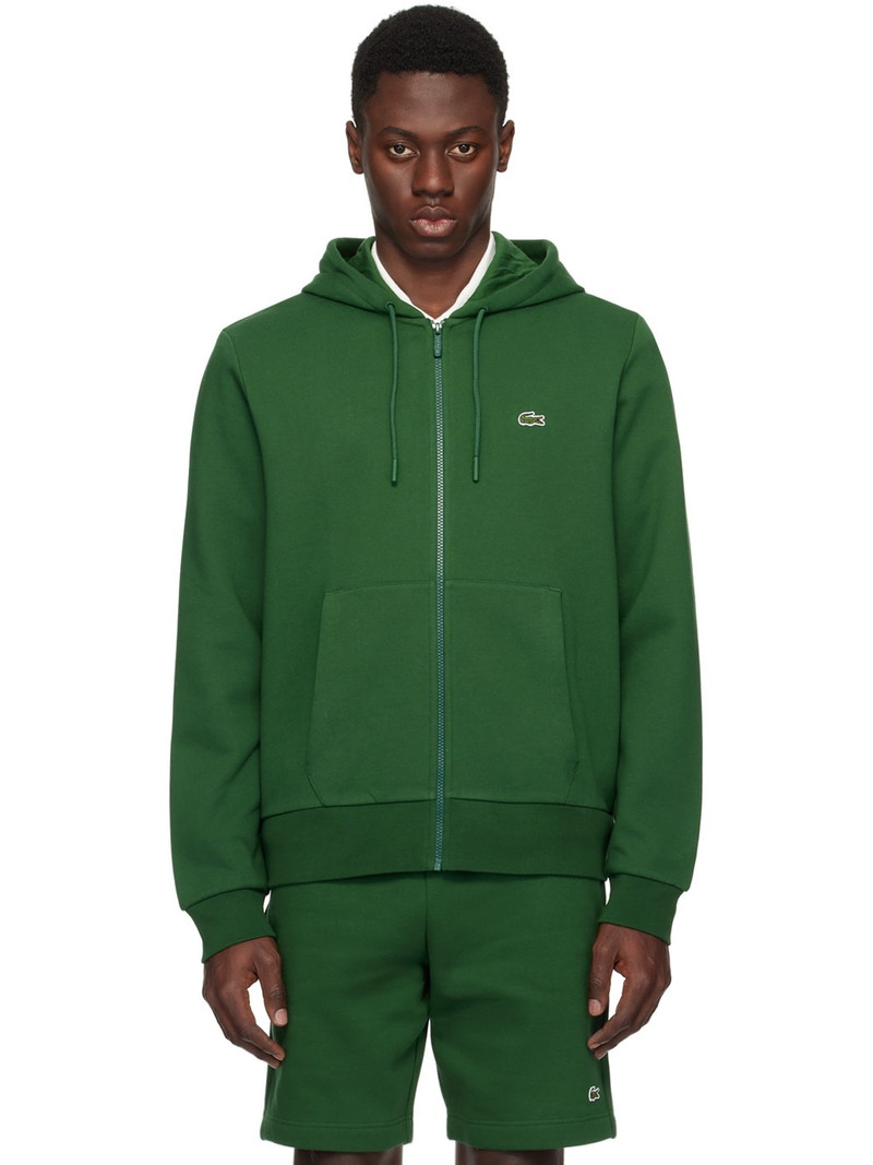 Green Zip Hoodie 1