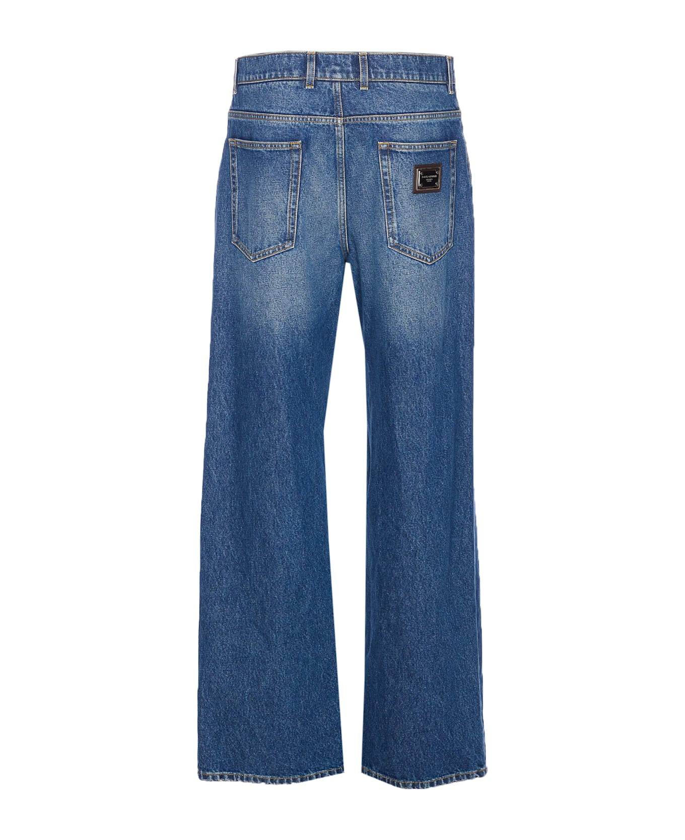 Plaque Logo Jeans - 2