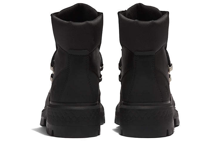 (WMNS) Timberland Cortina Valley Waterproof Mid Hiker Boots 'Black Full Grain' A5NJ7015 - 6