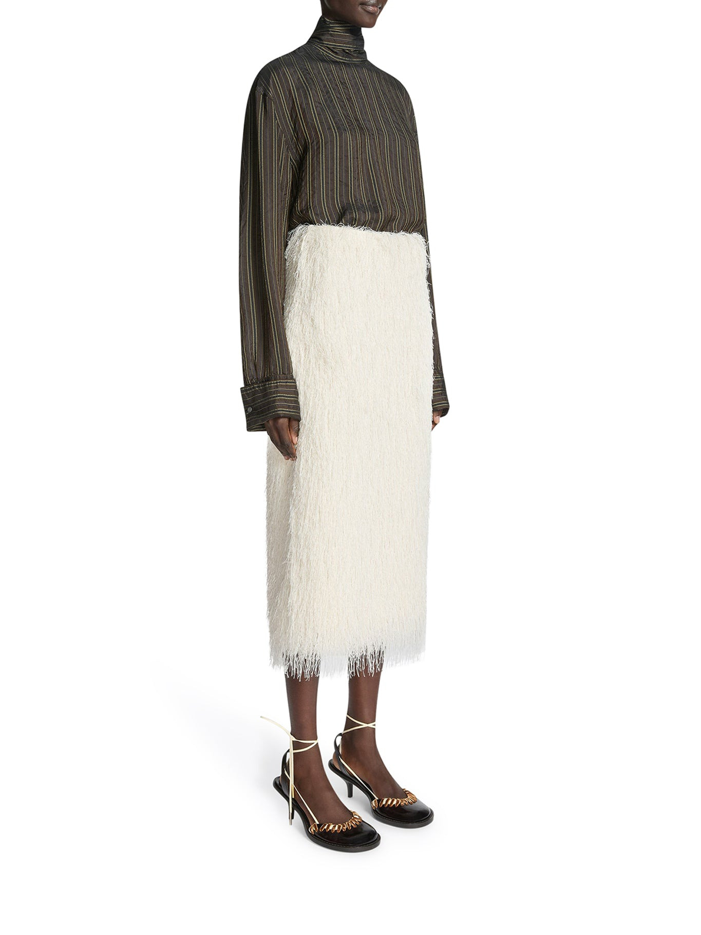 FRINGED SKIRT - 4