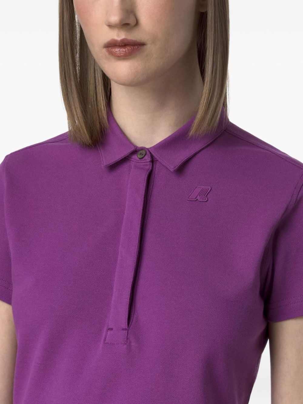 short-sleeve polo top - 2