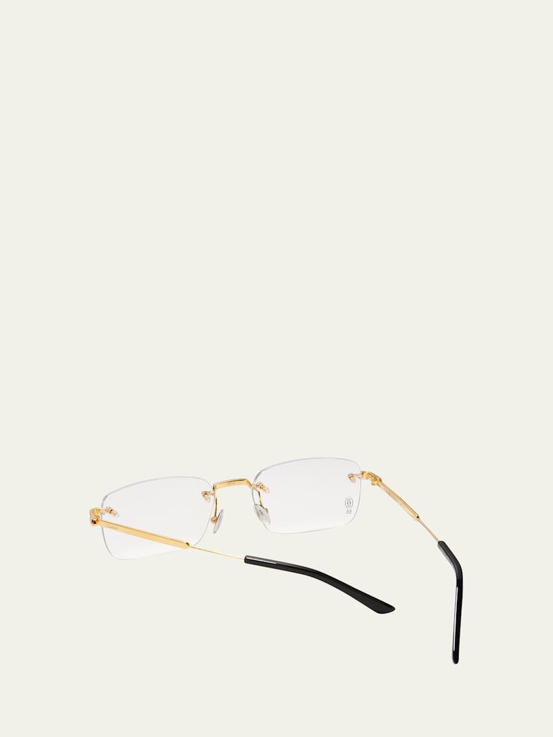 Men's Rectangle Titanium Optical Glasses 3