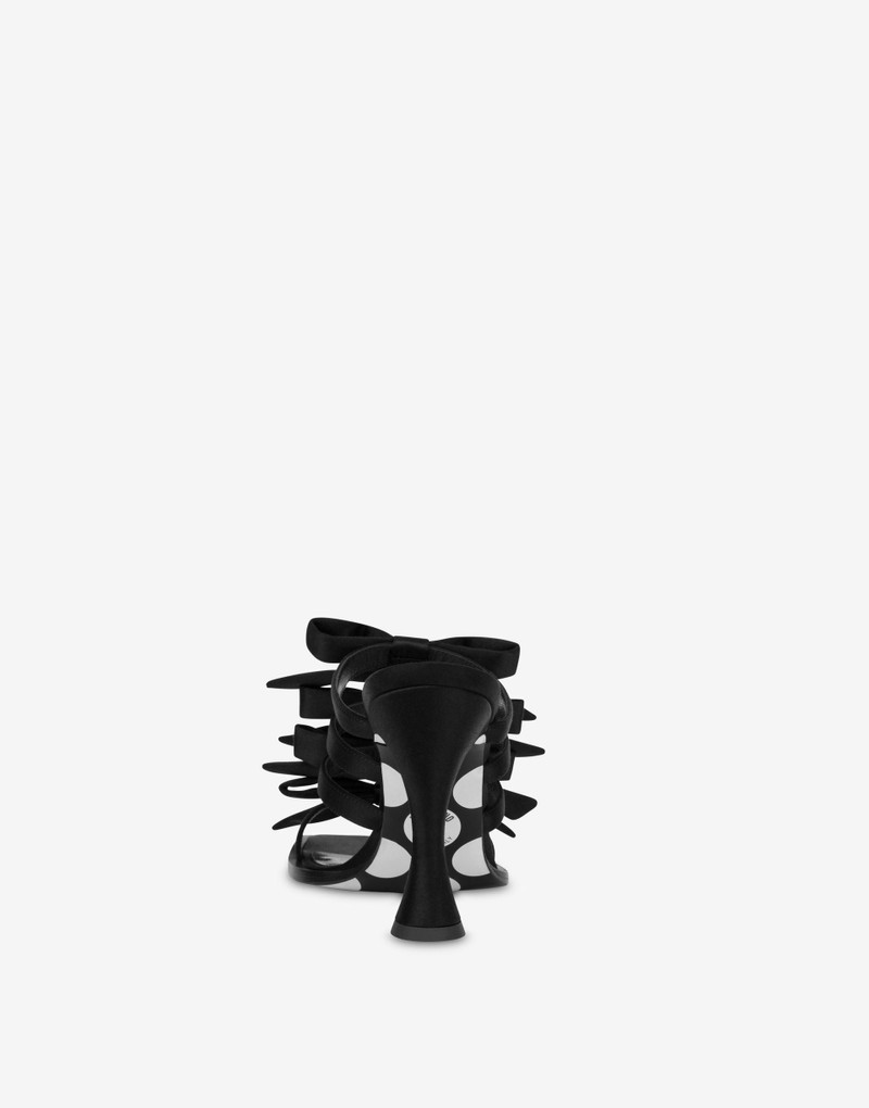 Moschino SATIN SANDALS outlook