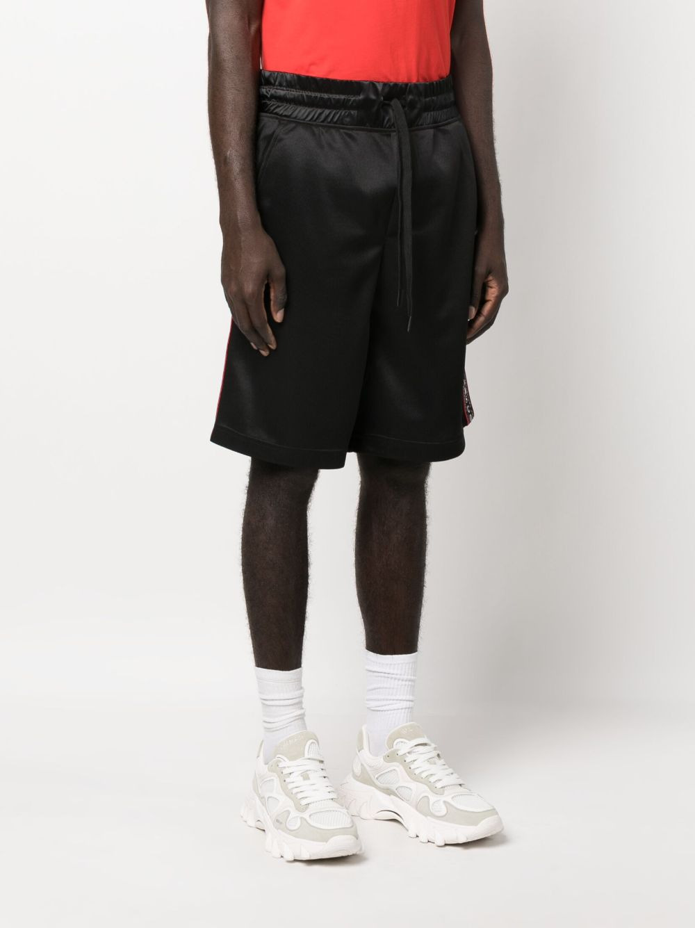 debossed-logo shorts - 3
