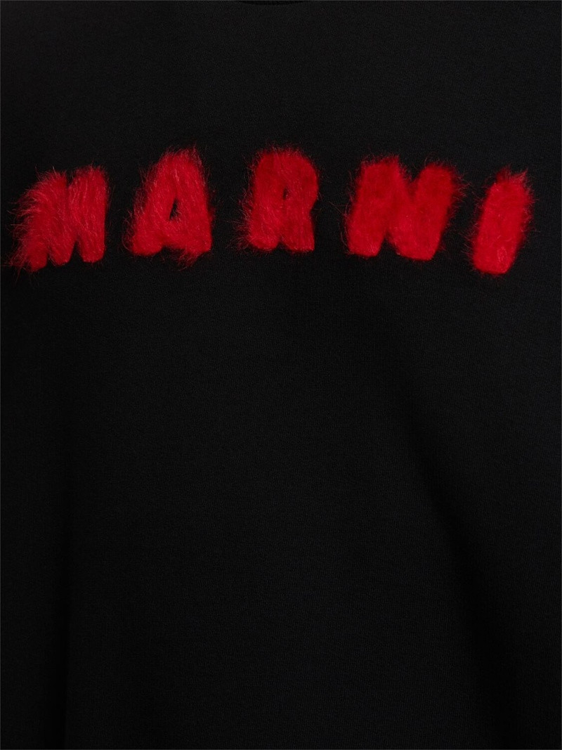 Marni Unbrushed cotton sweatshirt outlook