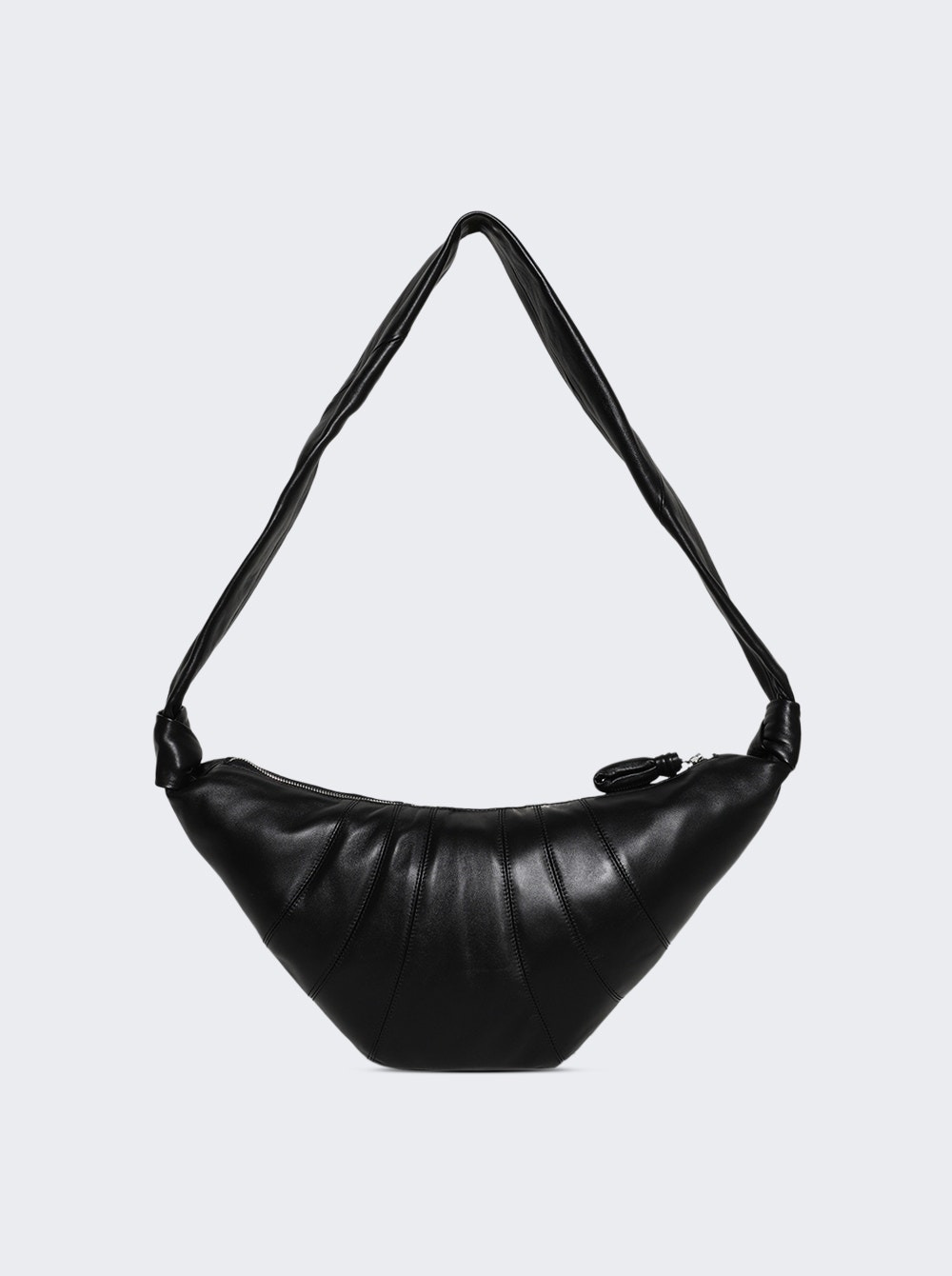 Medium Croissant Bag Bk999 Black - 5