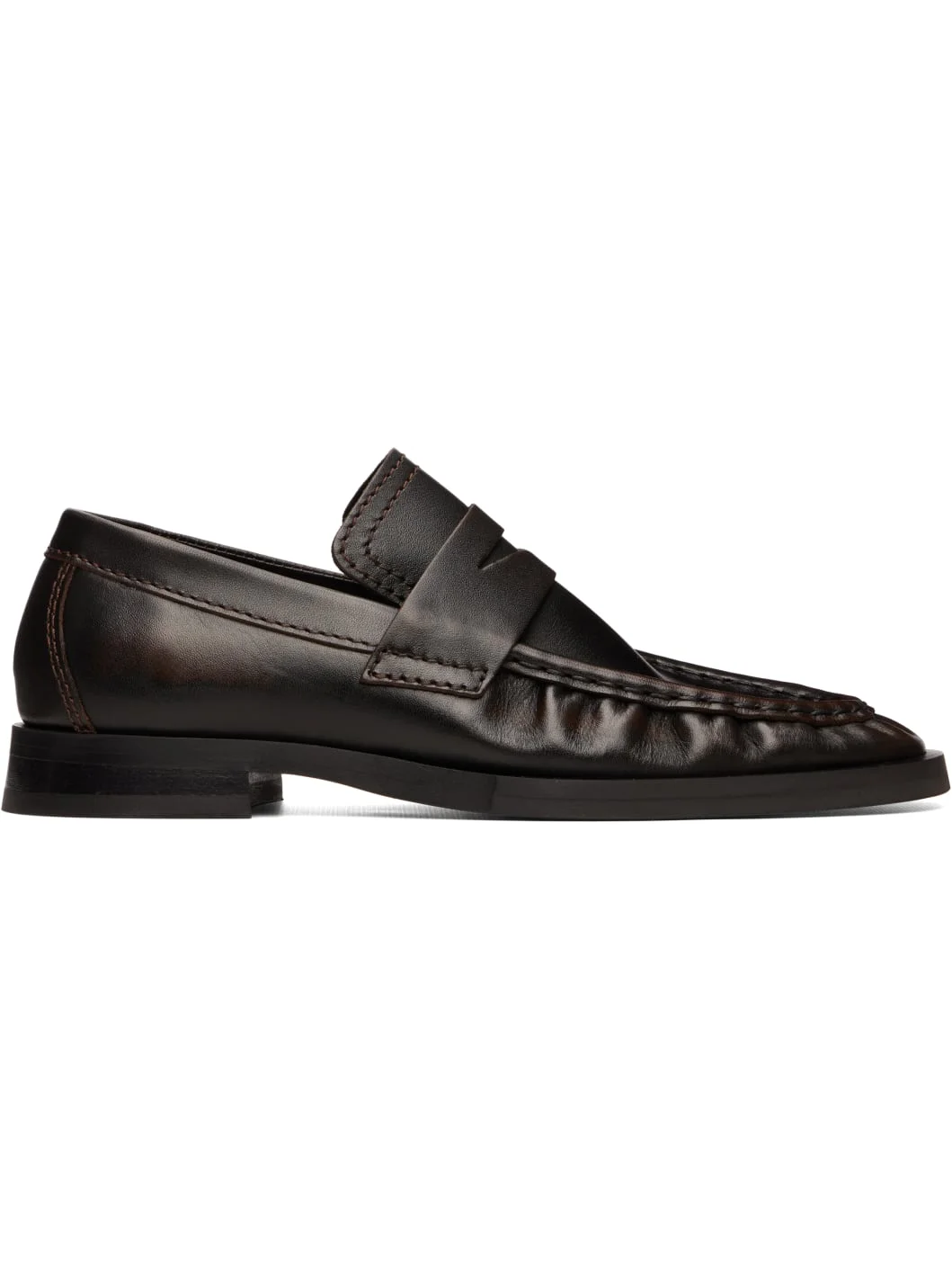 Brown Zita Loafers - 1
