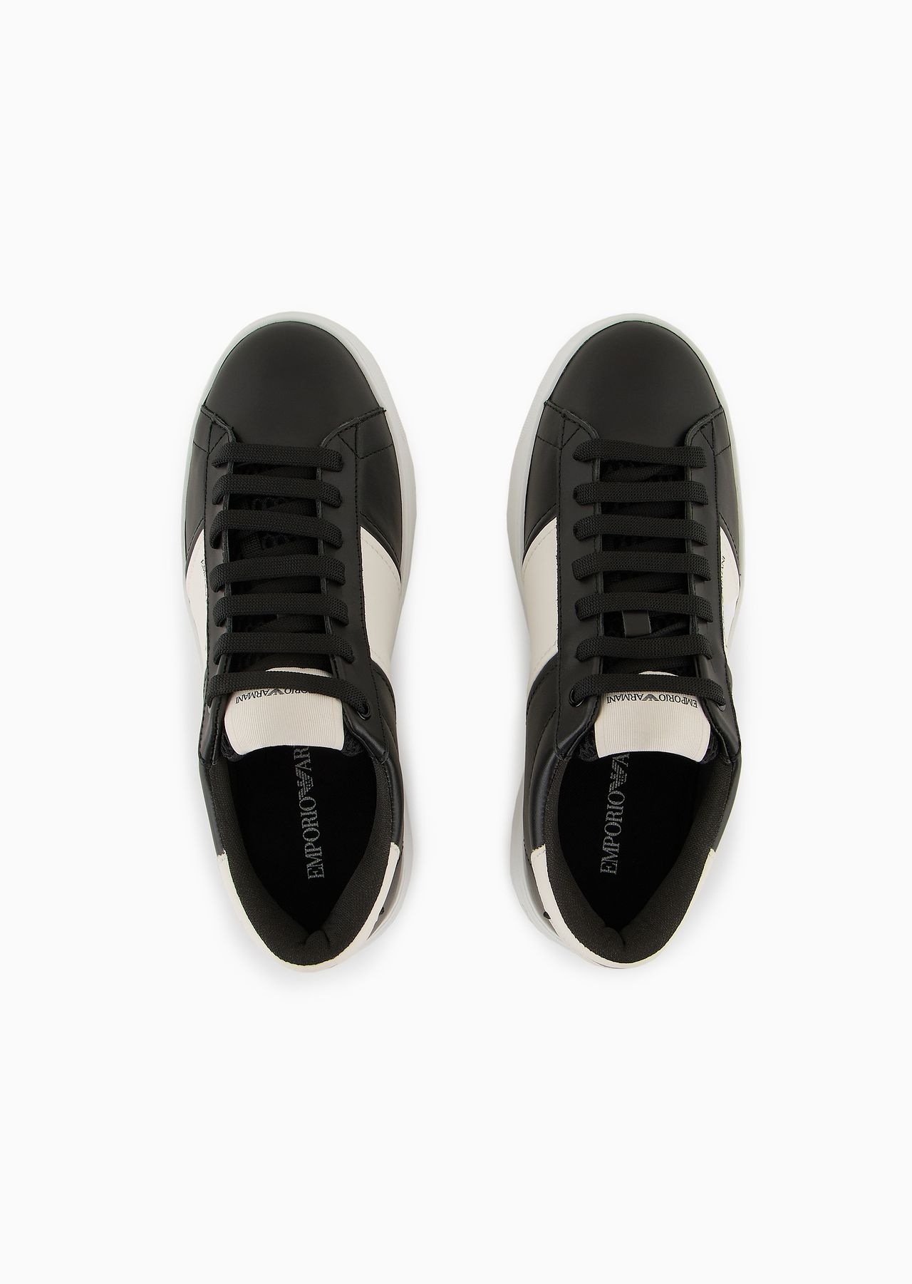 Leather sneakers with rubber details - 5