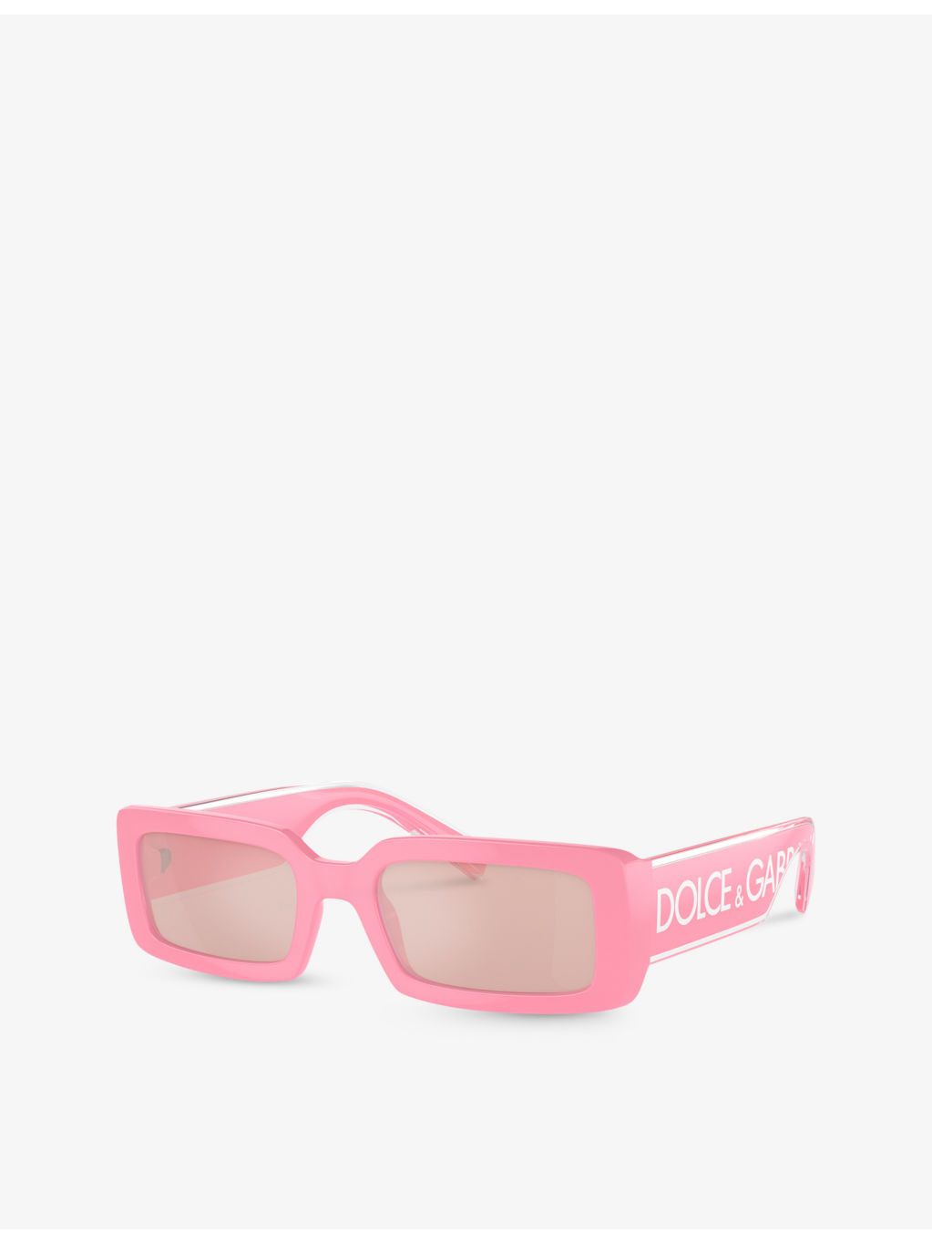 DG6187 rectangle-frame injected sunglasses - 2