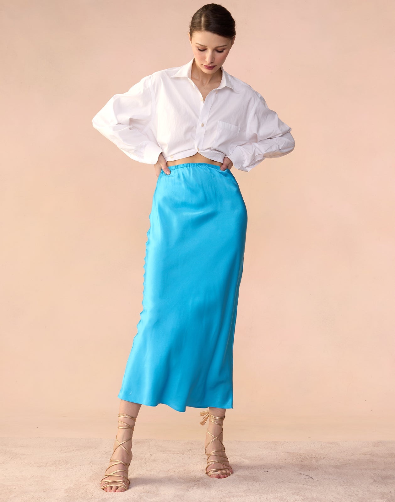 Sienna Silk Skirt - 3