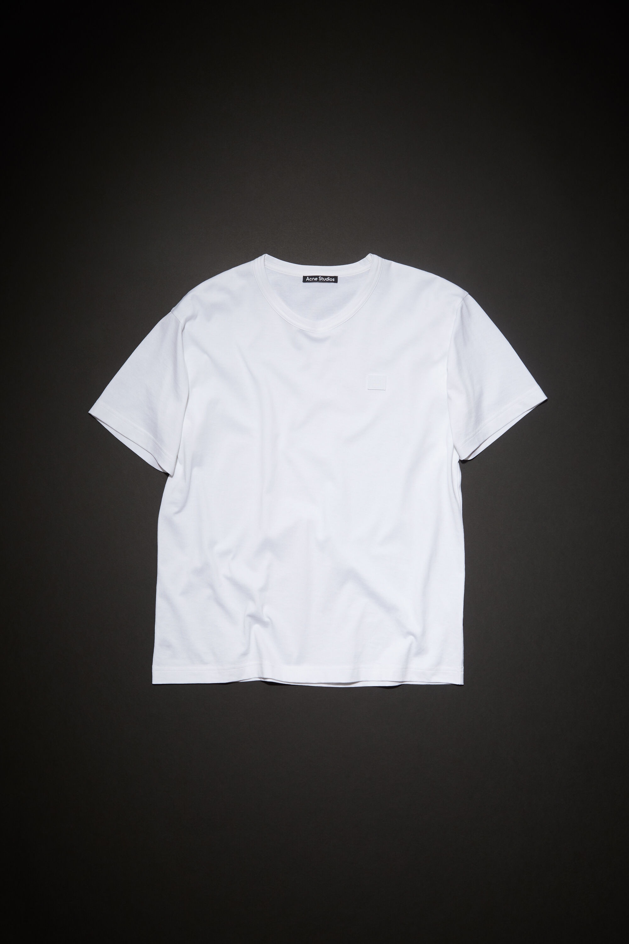 Crew neck t-shirt- Regular fit - Optic White - 1