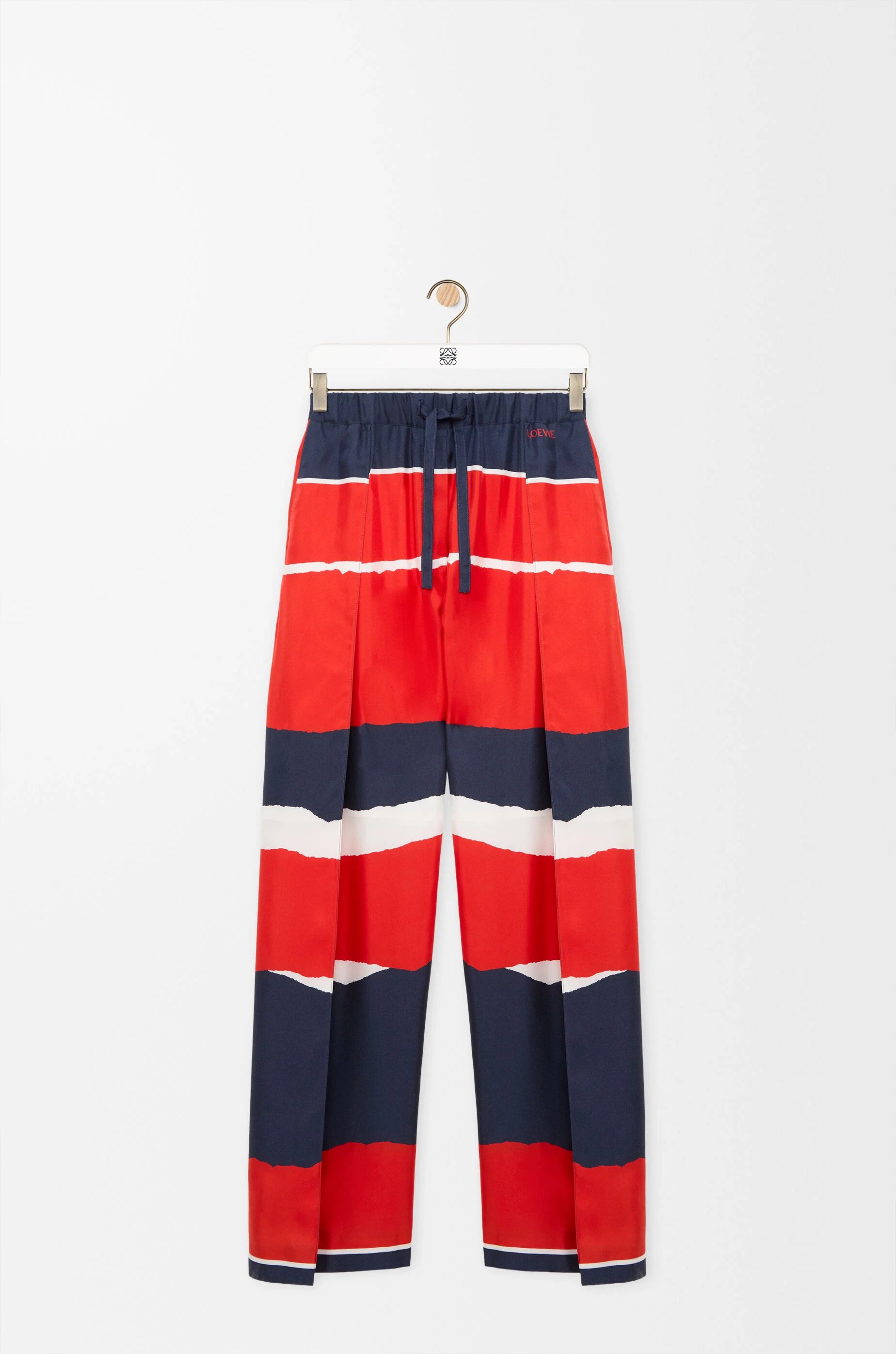 Pyjama trousers in silk - 1
