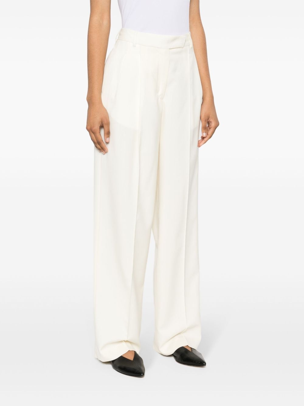 Nastia high-waist palazzo pants - 3