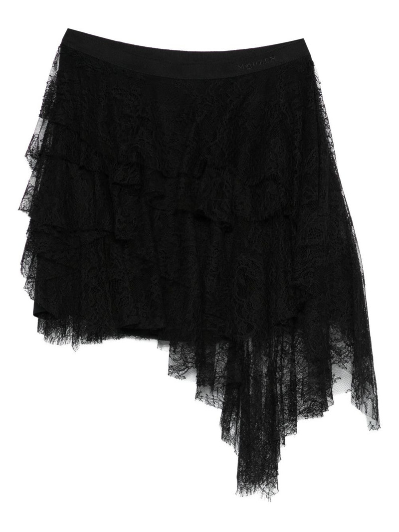 ruffled lace skirt 1