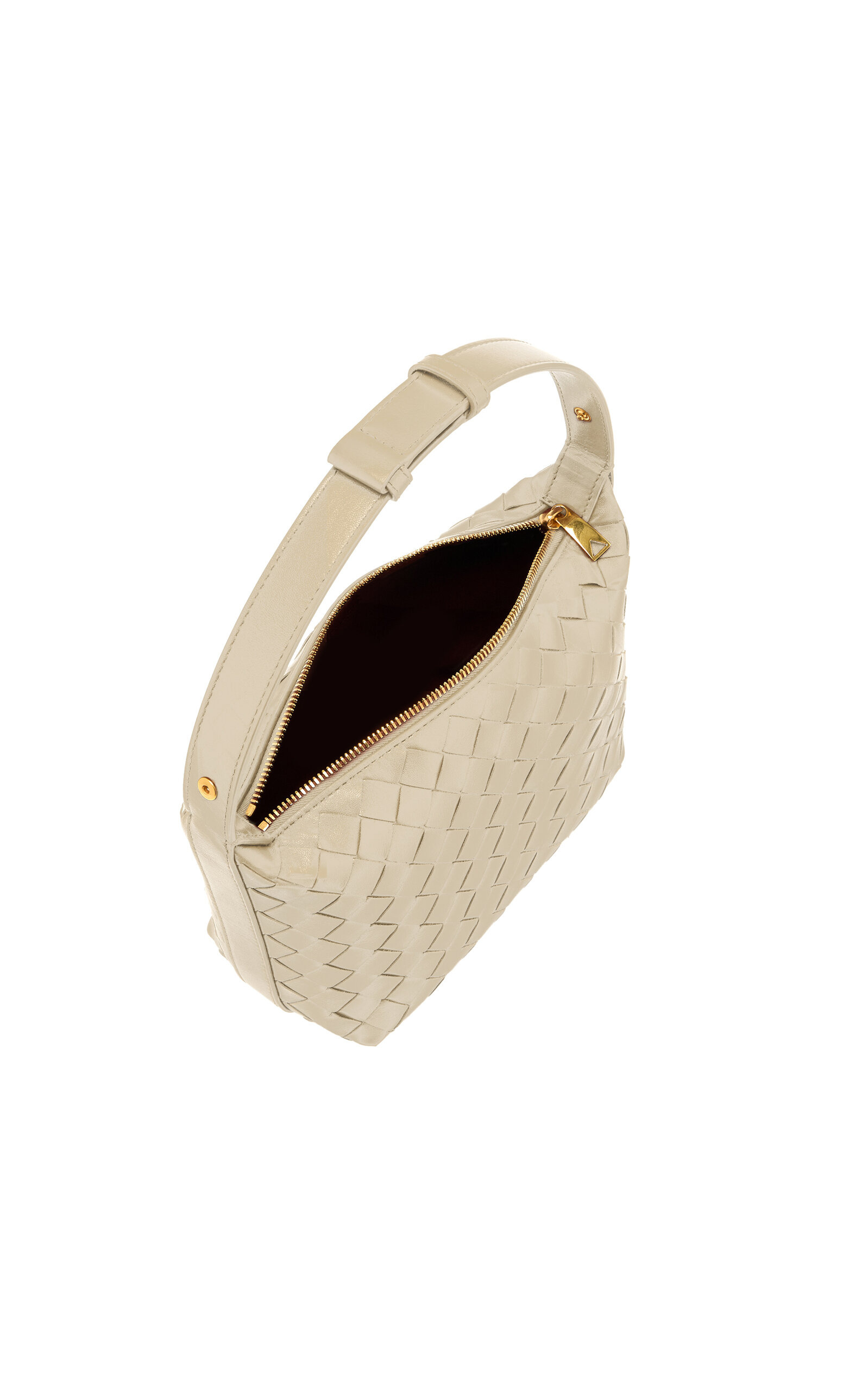 Wallace Intrecciato Leather Mini Bag white - 5