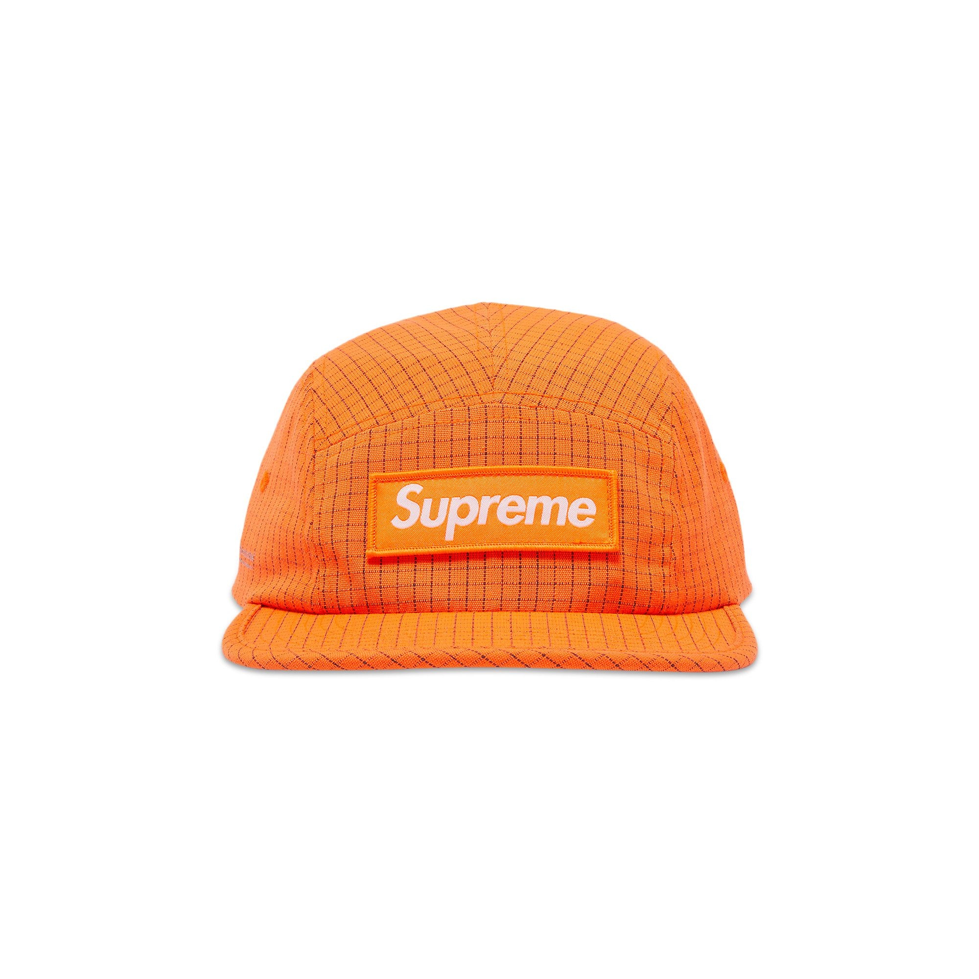 Supreme Supreme Reflective Ripstop Camp Cap Orange REVERSIBLE