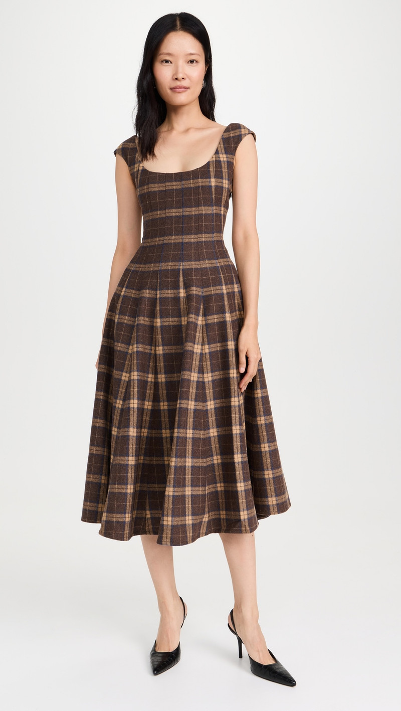Leila Tartan Dress 1