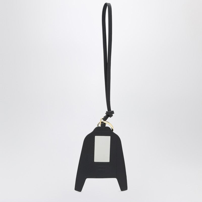 Miu Miu Trick Keyring Pervinca Colour In Leather Women - 2