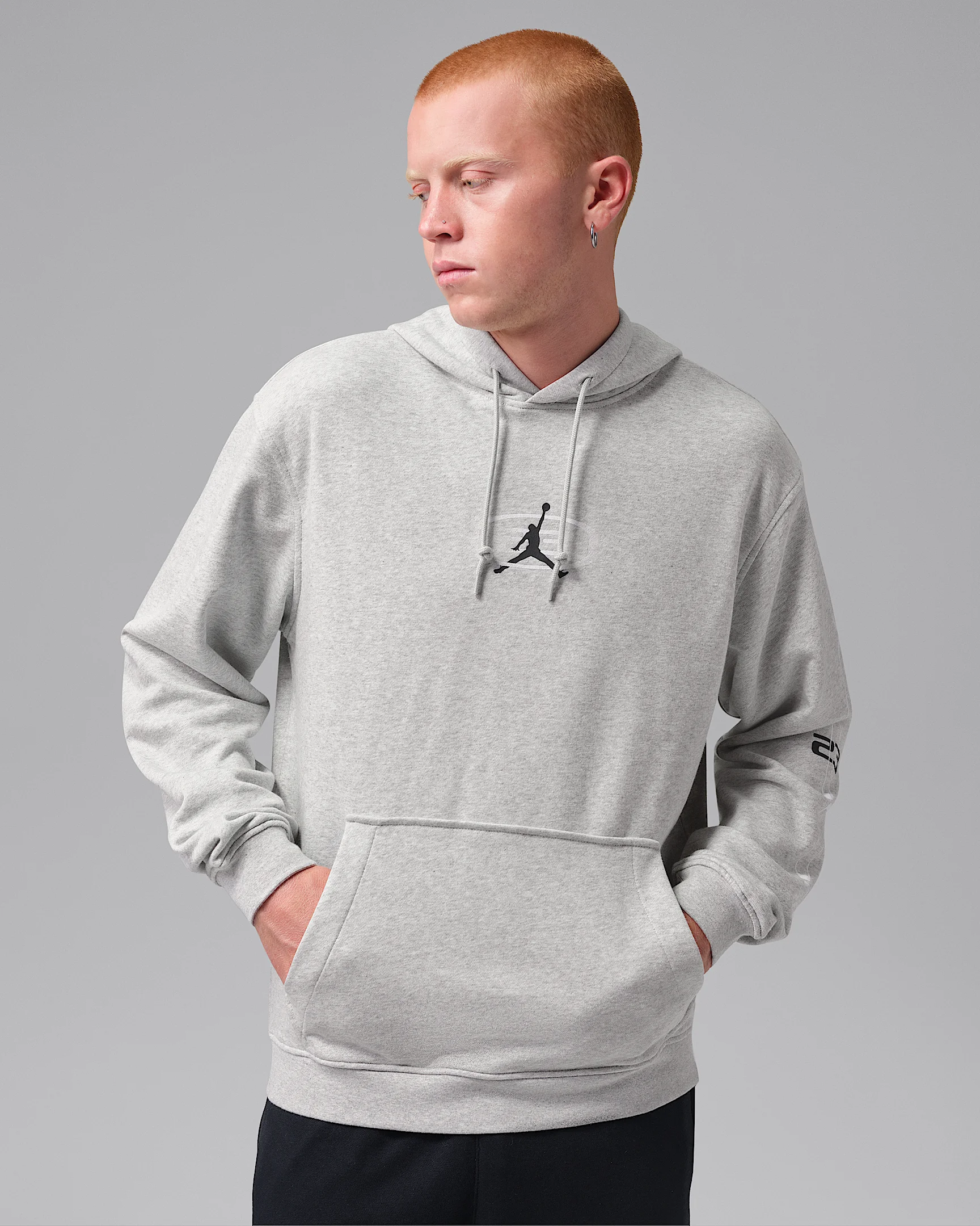 Jordan Sport Crossover Men's Dri-FIT Fleece Pullover Hoodie - 1