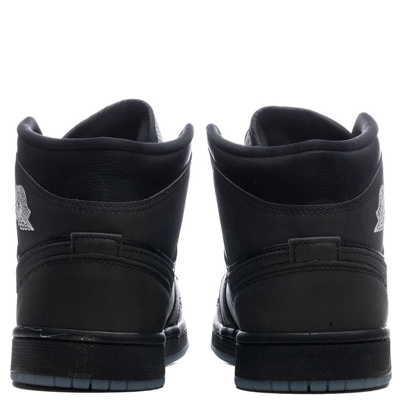 Jordan AIR JORDAN 1 MID 'BLACK METALLIC REIMAGINED' - BLACK/WHITE/WOLF GREY outlook