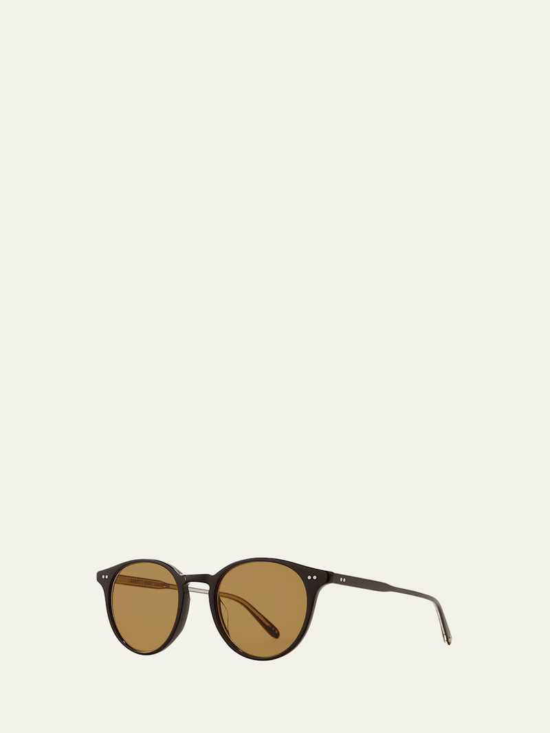 Garrett Leight Men's Clune Sun Round Sunglasses outlook