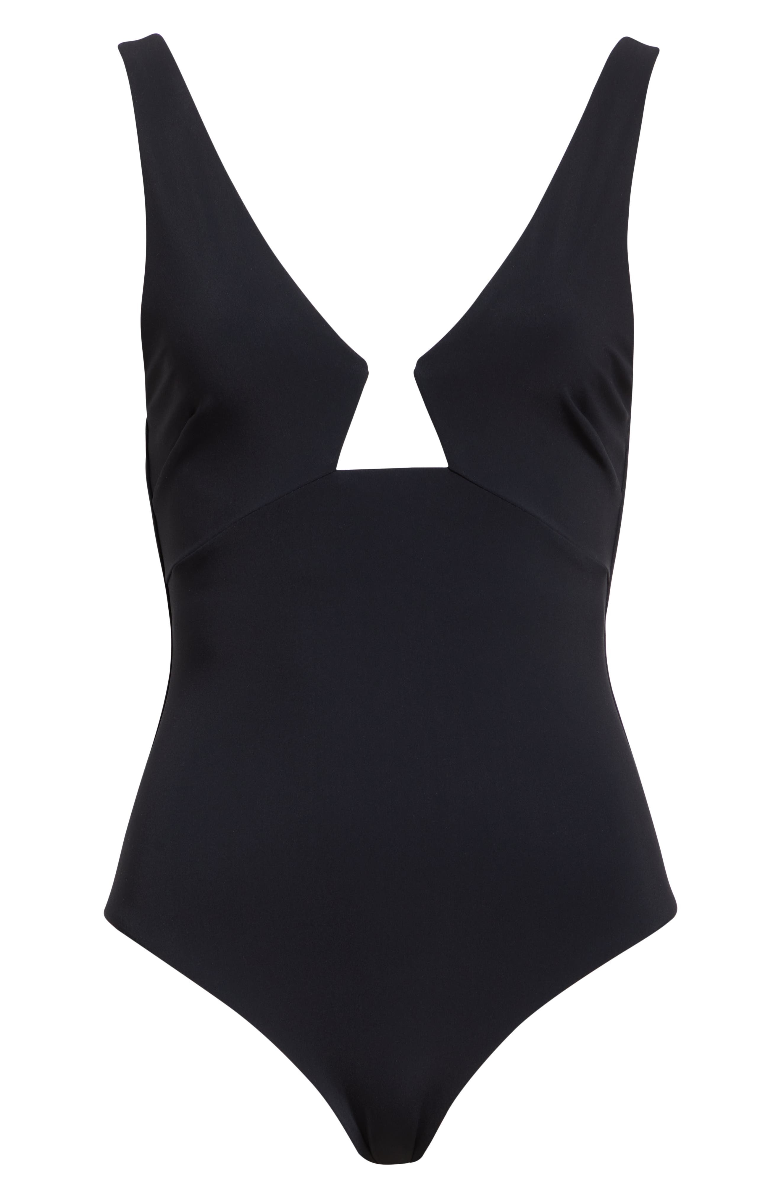 Zimmermann Rhiannon One-Piece Swimsuit in Black at Nordstrom - 6