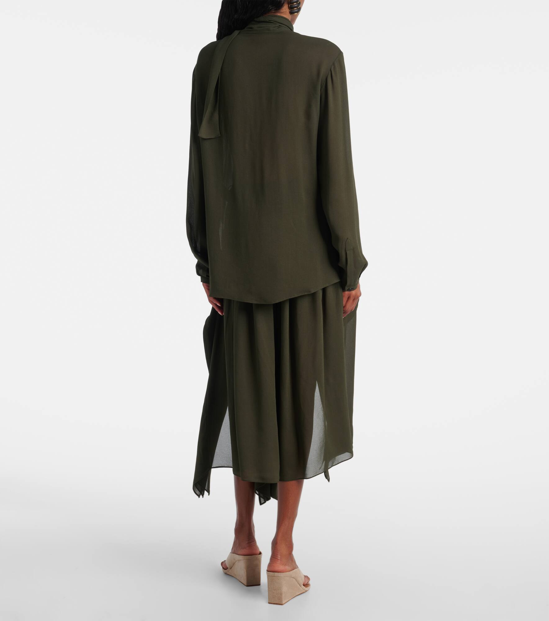 Crêpe georgette blouse - 3