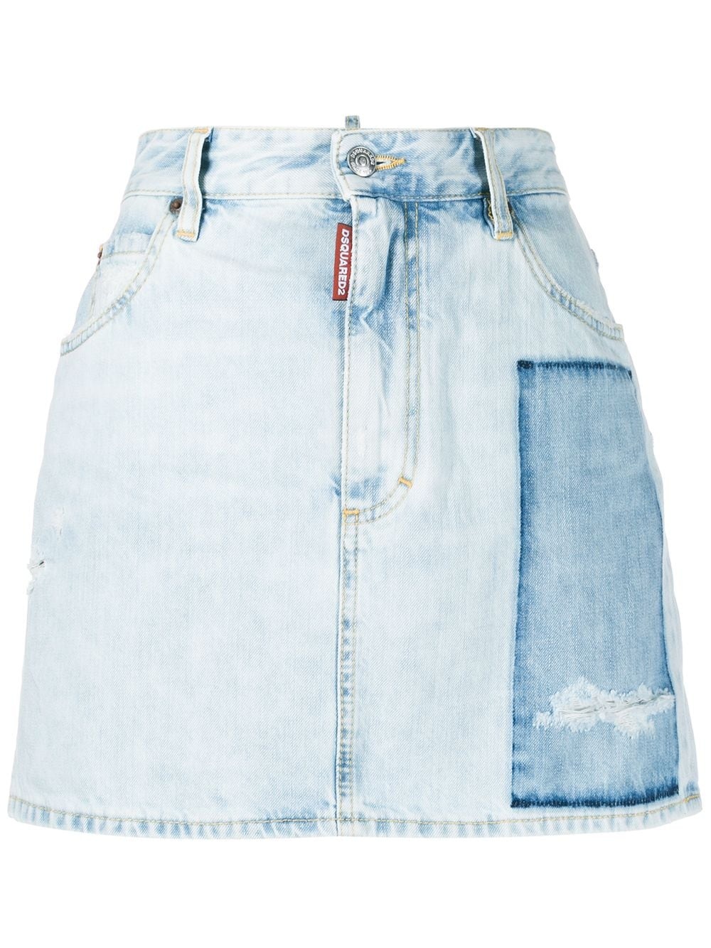 Dalma patch denim skirt - 1