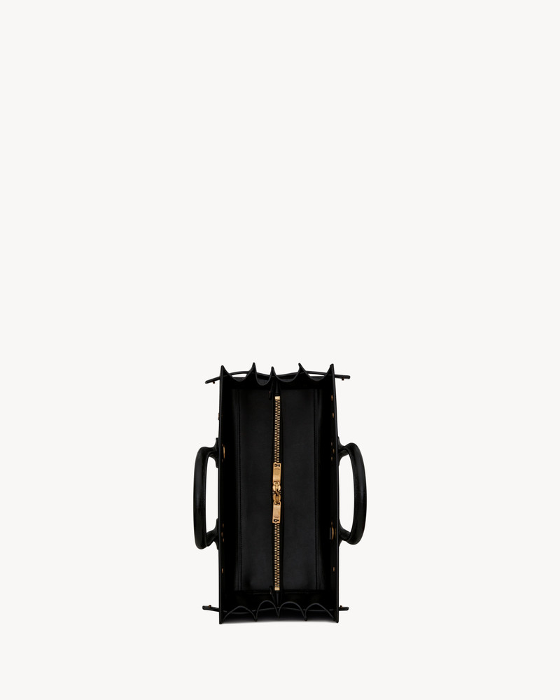 SAC DE JOUR SMALL IN MATTE EMBOSSED CROCODILE LEATHER 4