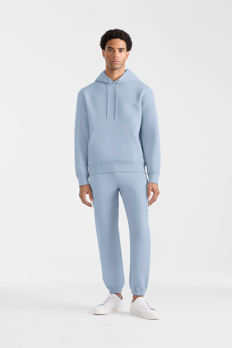 KOLTON-Z Double-Face Jersey Logo Hoodie 9