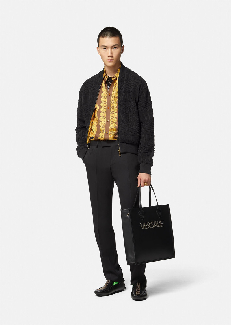 VERSACE Reversible Barocco 660 Bomber Jacket outlook