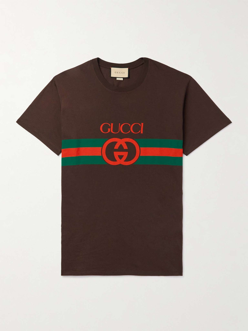 Logo-Print Cotton-Jersey T-Shirt - 1