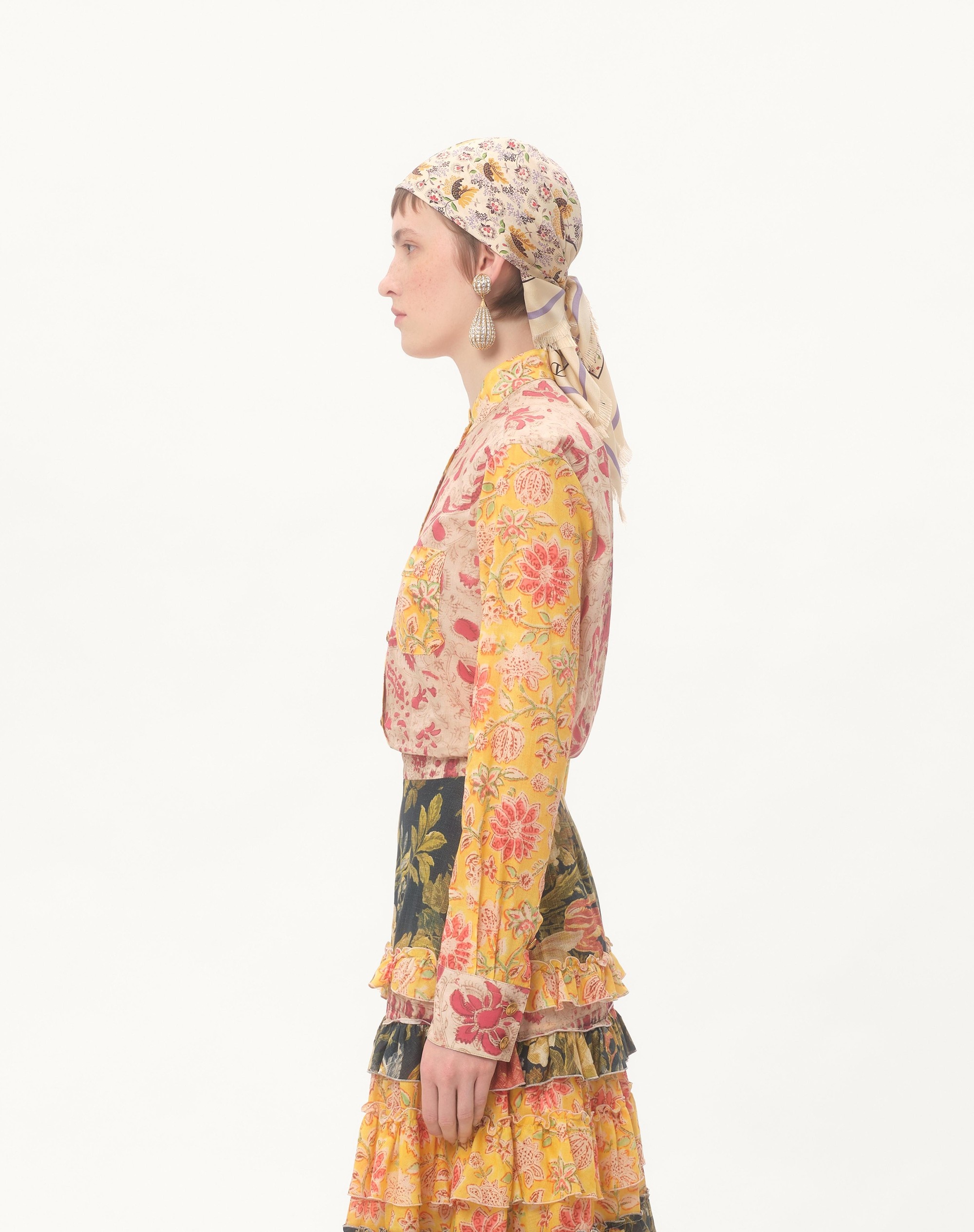 SHIRT IN MUSSOLA PAISLEY SPECULARE VOYAGE IMAGINAIRE - 7