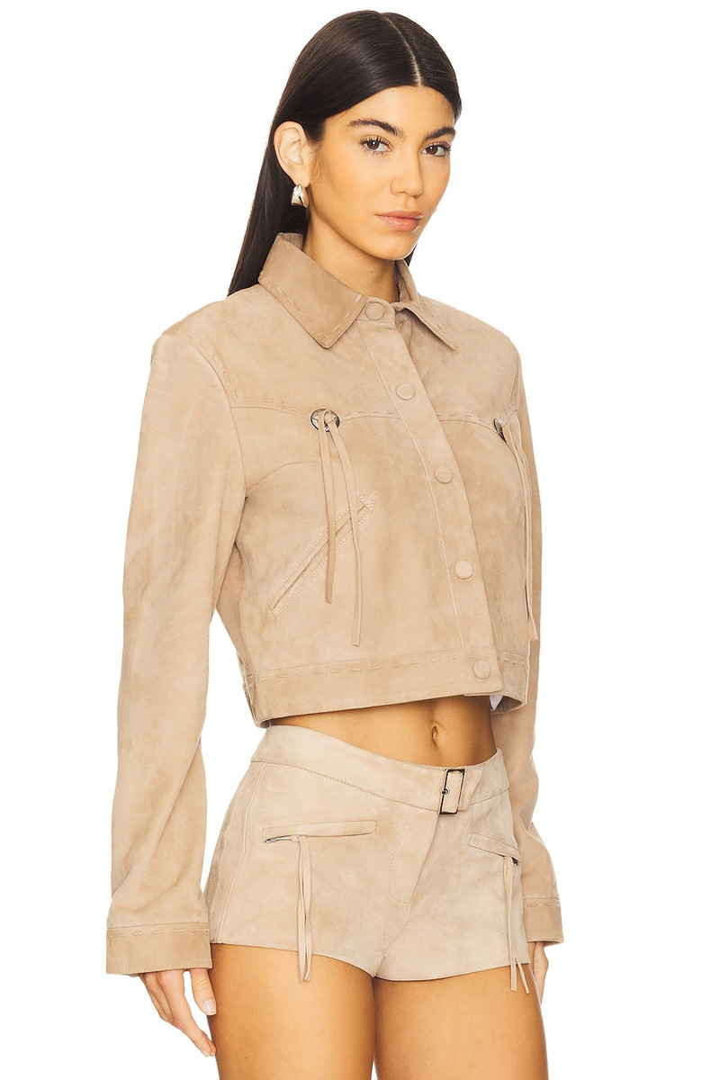 LAMARQUE X Revolve Luna Cropped Jacket outlook