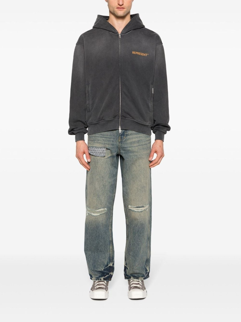 REPRESENT R3D Destroyer mid-rise loose-fit jeans outlook