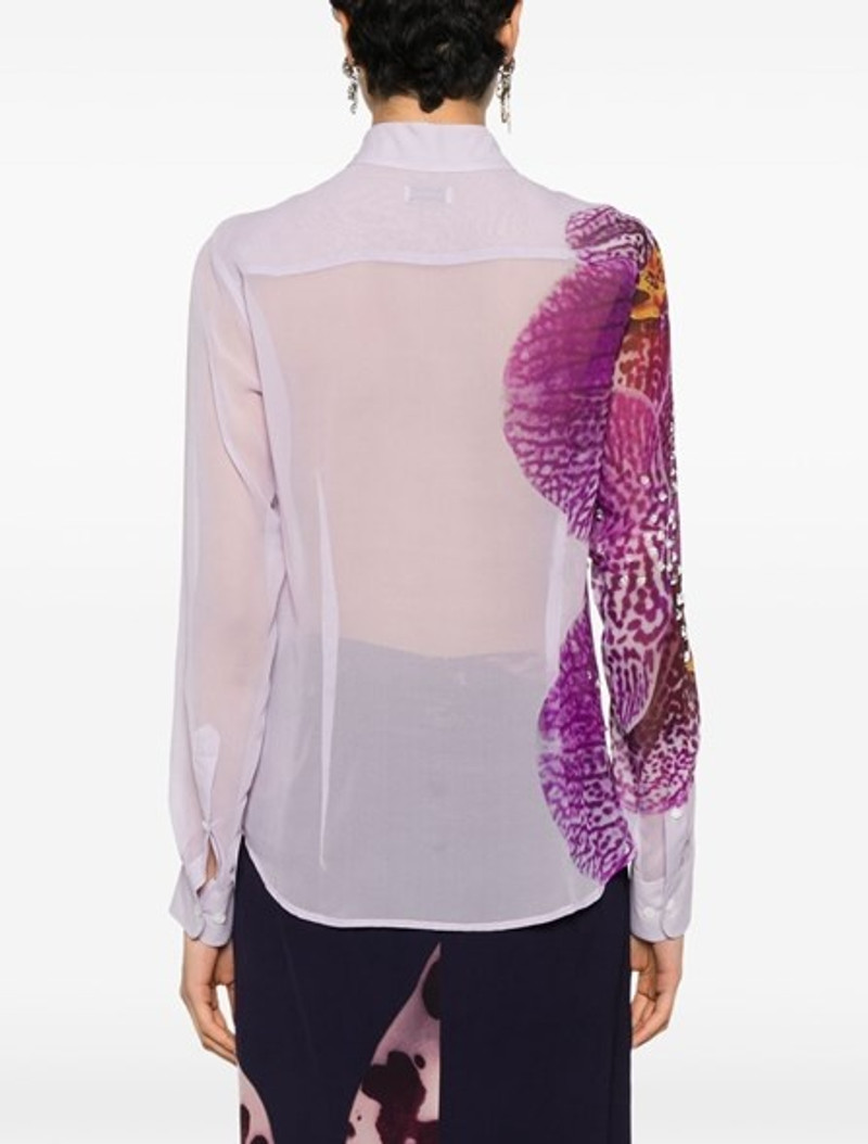Dries Van Noten Voile shirt outlook