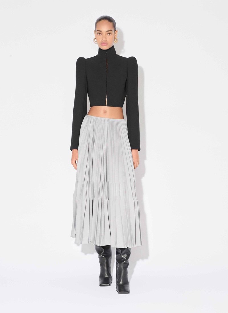 WOOL HIGH NECK JACKET 2