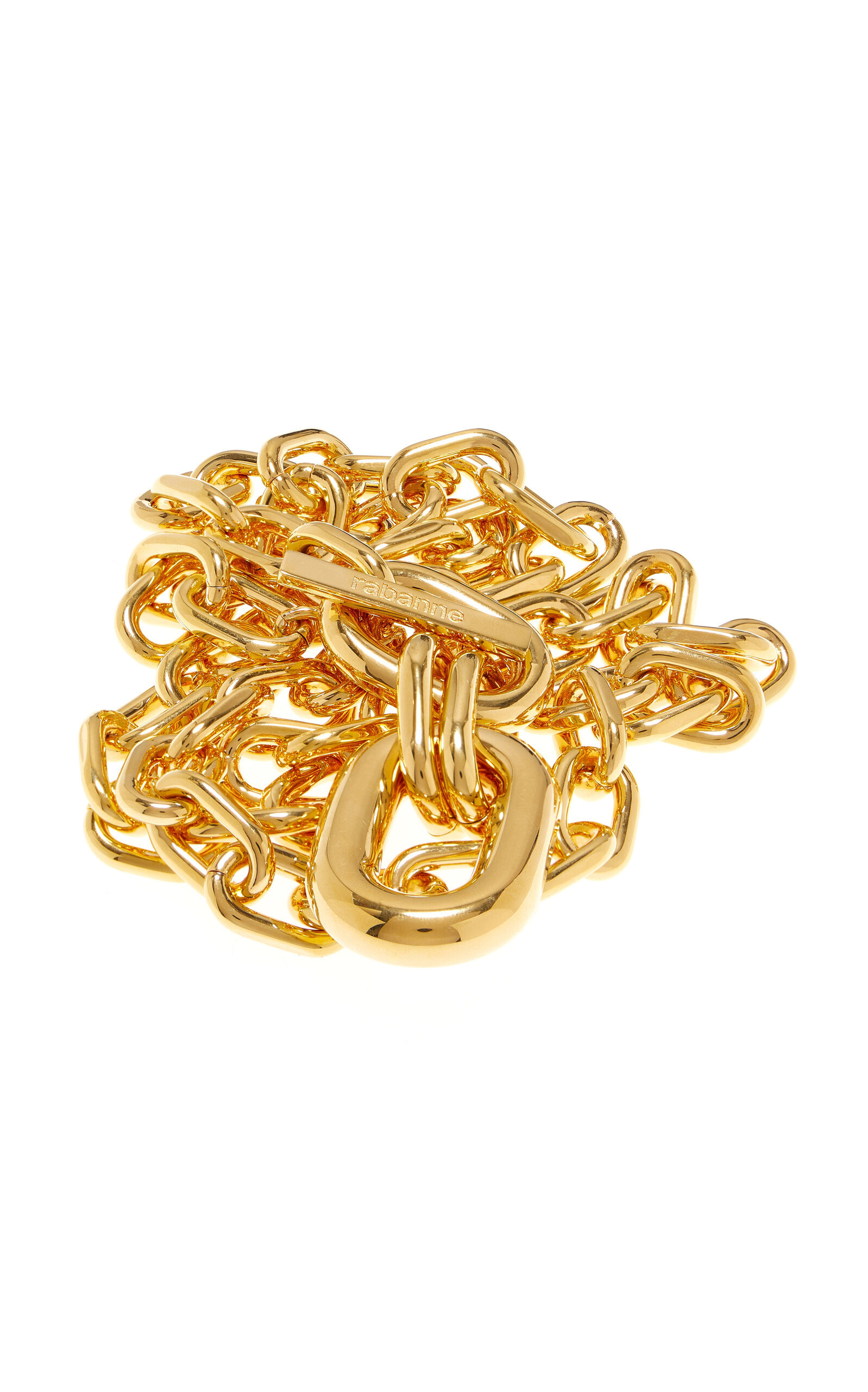 XL Link Pendant Necklace gold - 3