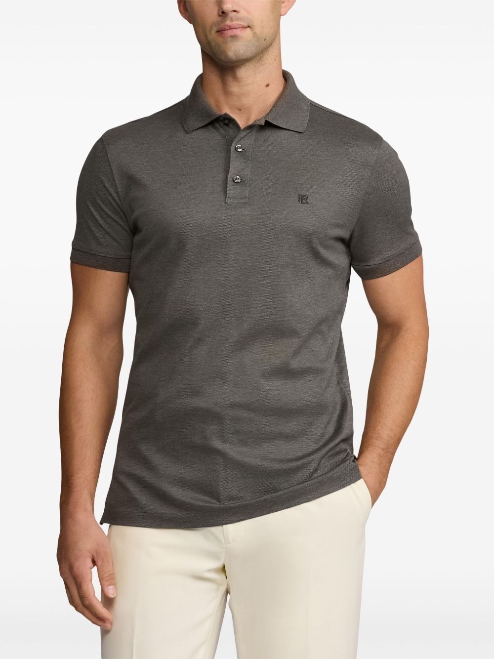cotton polo shirt - 3