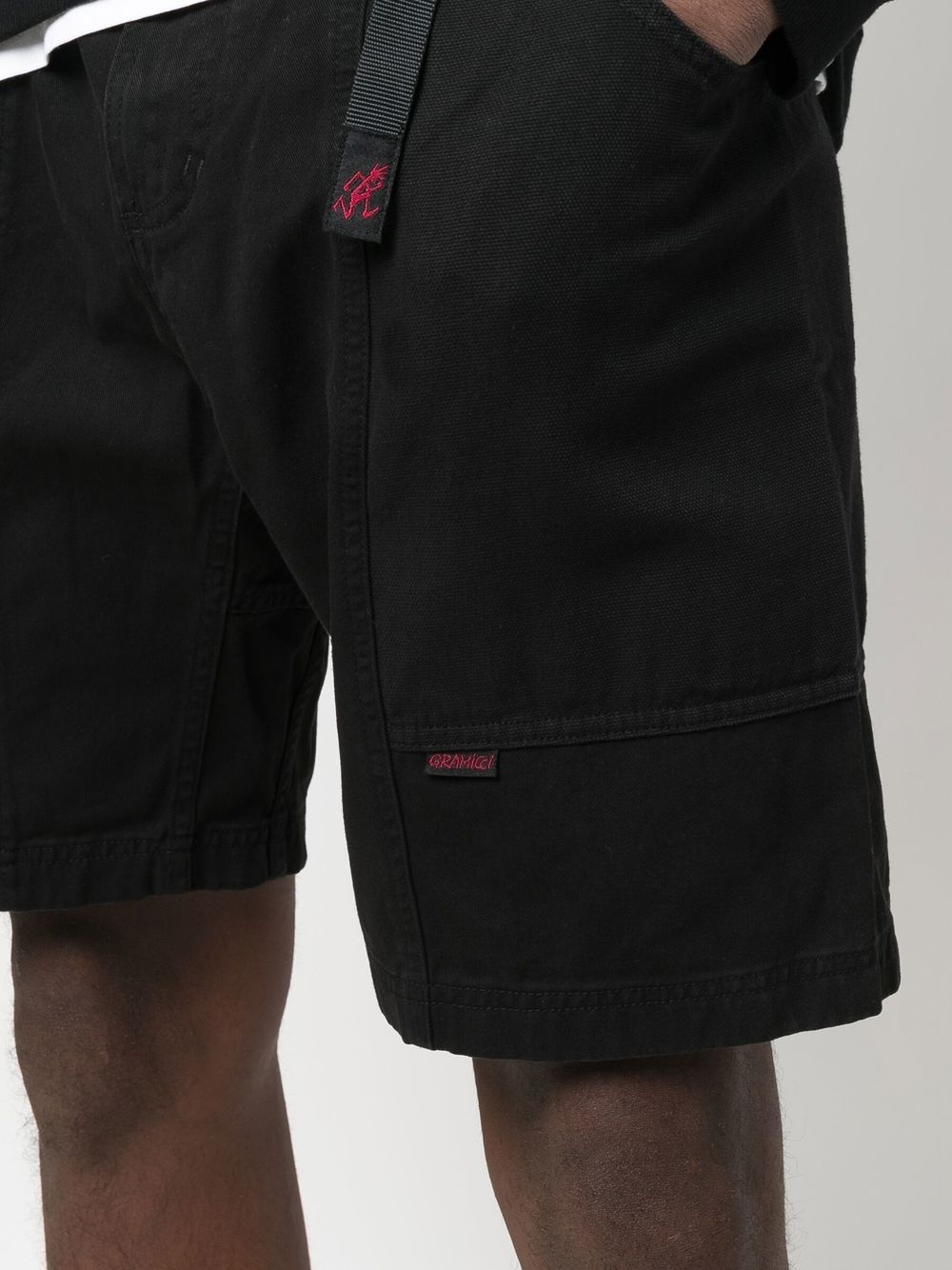 buckled-waistband detail shorts - 5