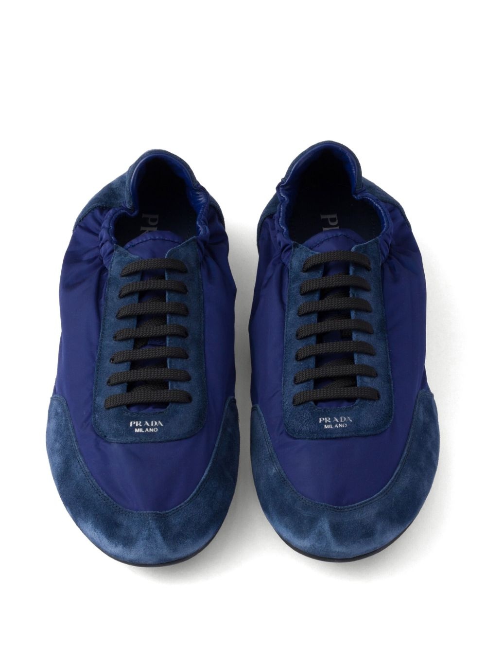Collapse Re-Nylon suede sneakers - 4