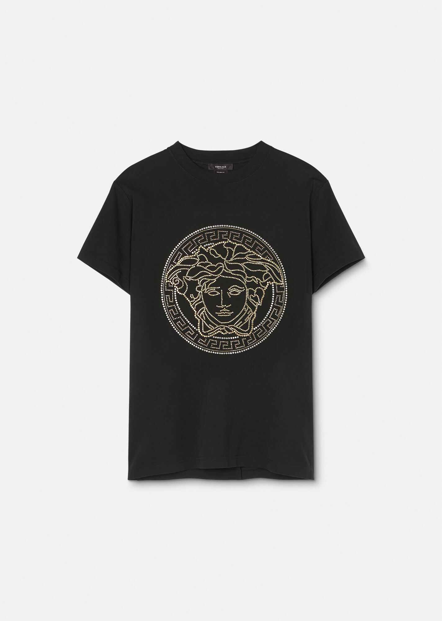 Embellished Medusa Logo T-Shirt - 1