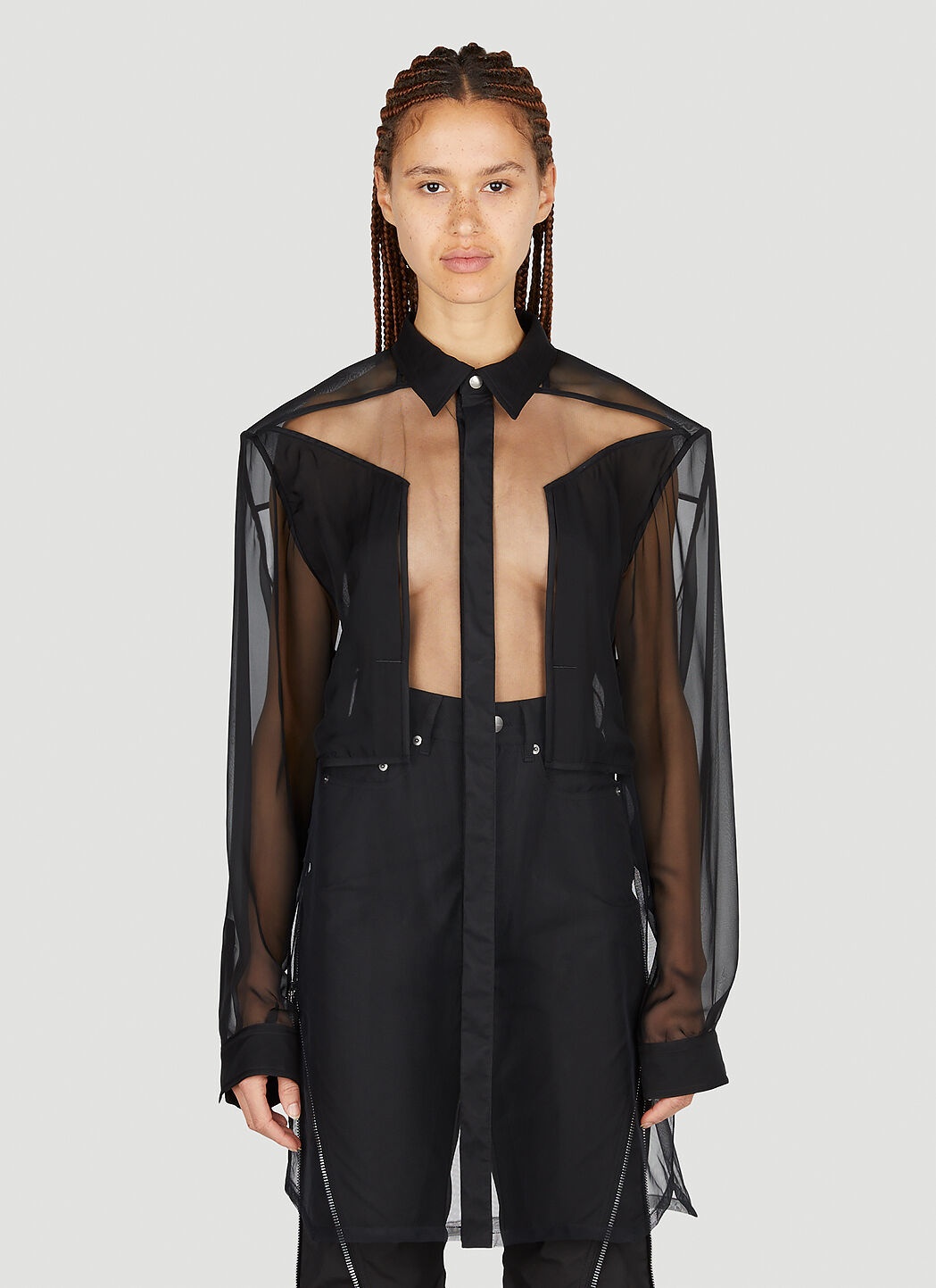 Rick Owens Fogpocket Shirt | lncc | REVERSIBLE