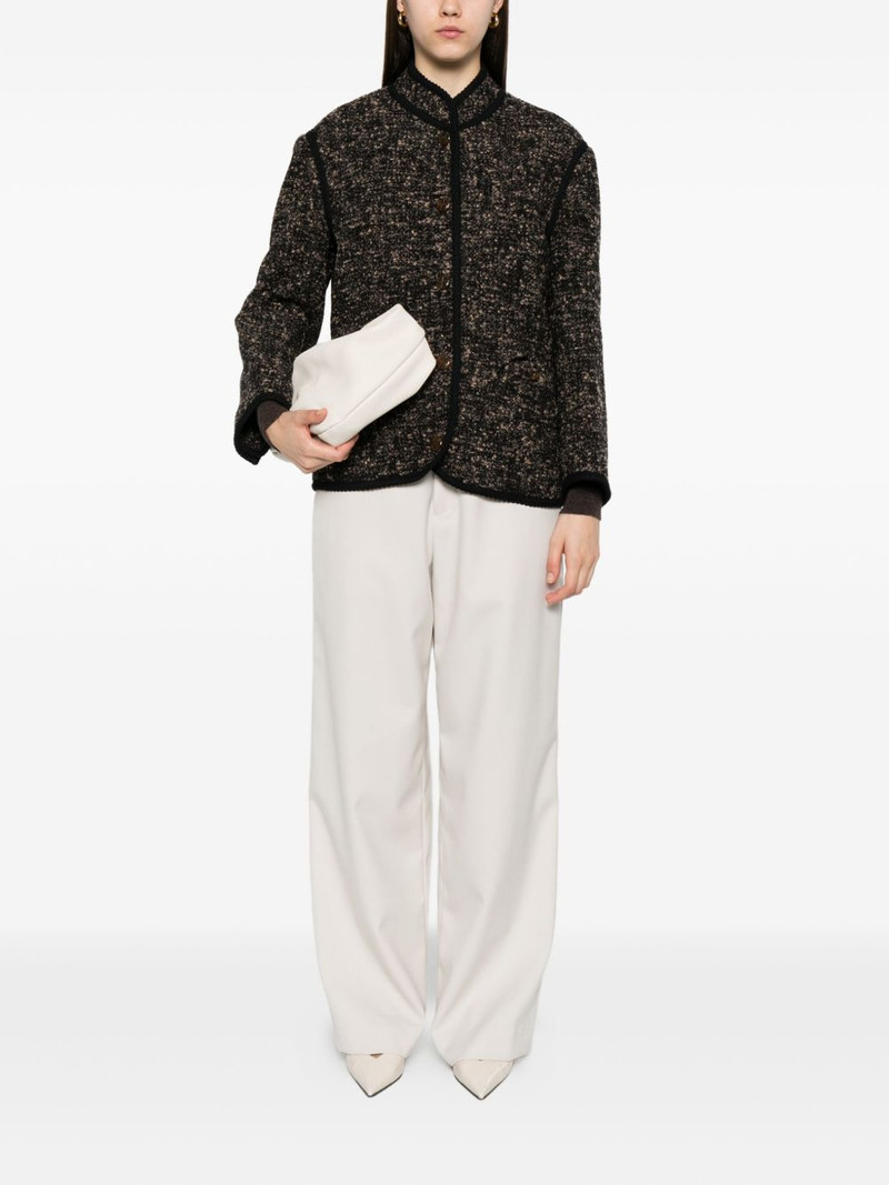 BLAZÉ MILANO tweed button-fastening jacket outlook