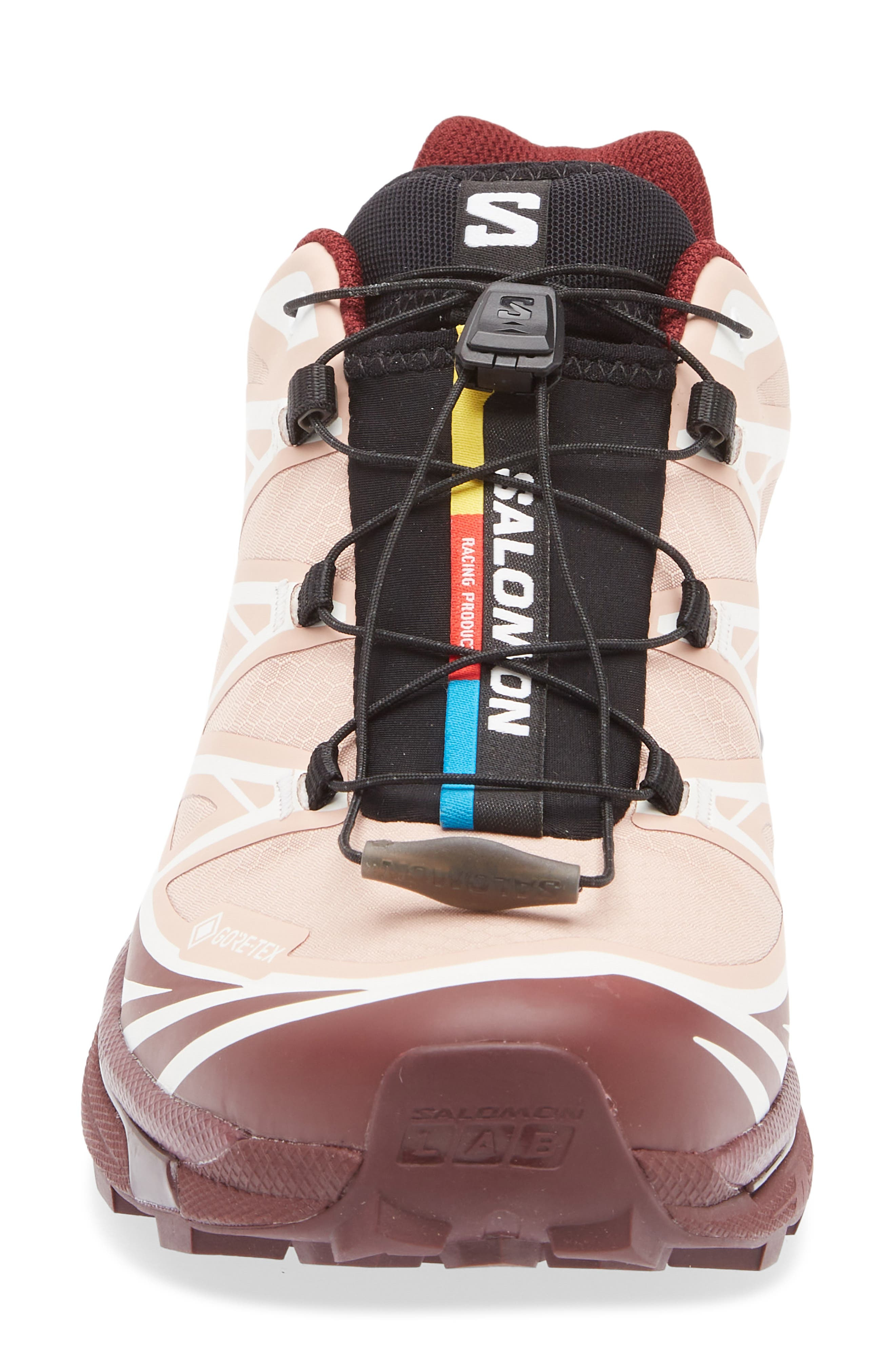 Salomon Gender Inclusive XT-6 Gore-Tex® Waterproof Sneaker in Mahogany Rose at Nordstrom - 4