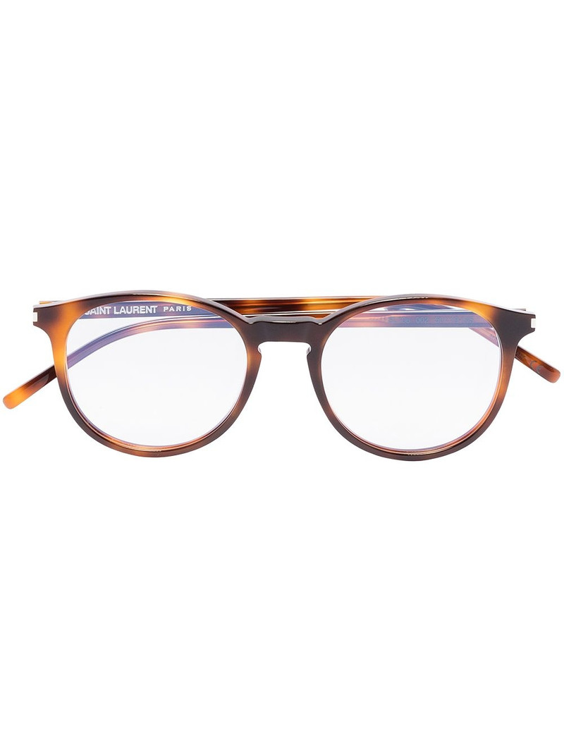 round tortoise shell optical glasses 1