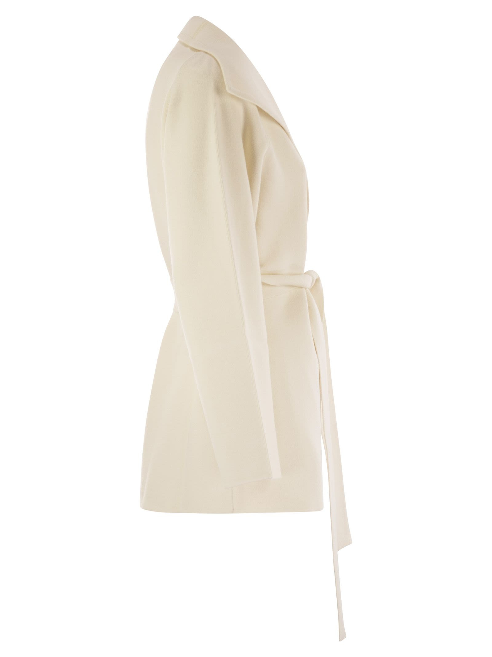 Maxmara Women Rea - Viscose And Wool Dressing Gown Coat - 3