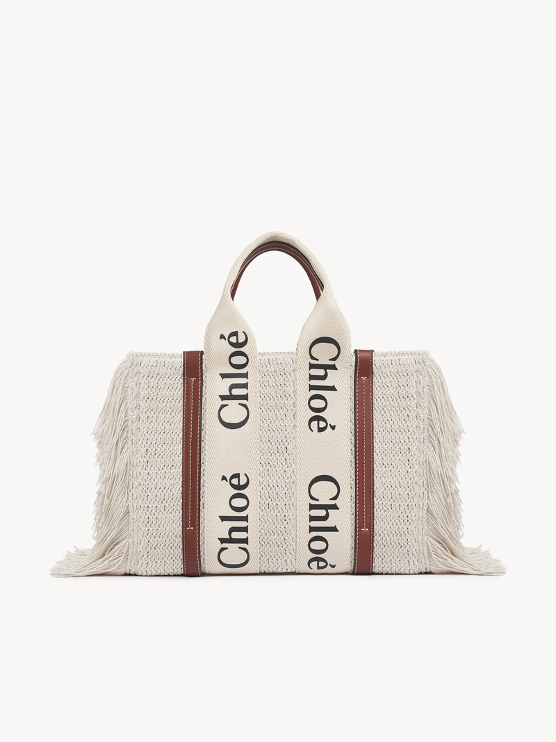 Chloé SMALL WOODY TOTE BAG outlook