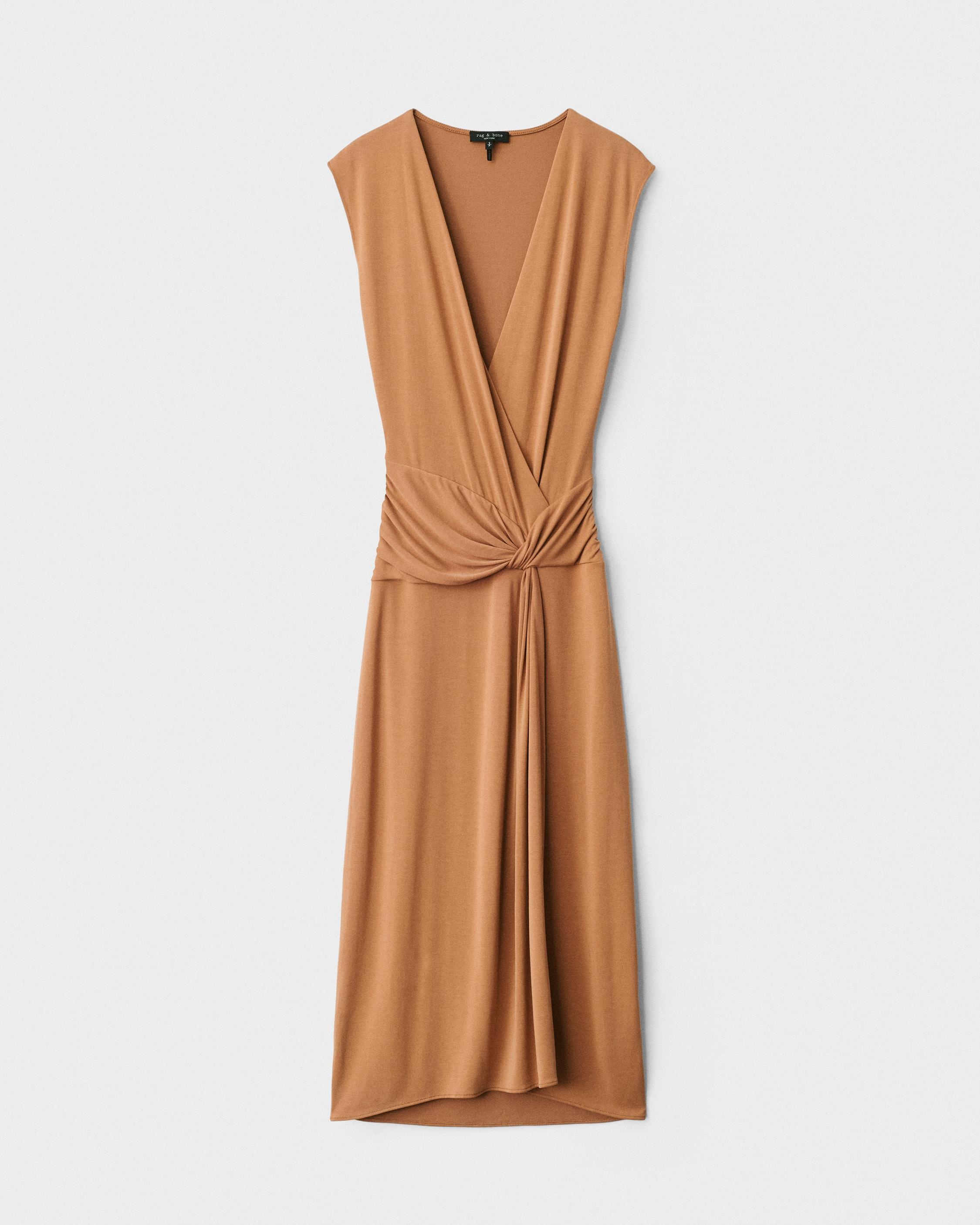 Christy Drape Midi Dress
Modal Skirt - 2