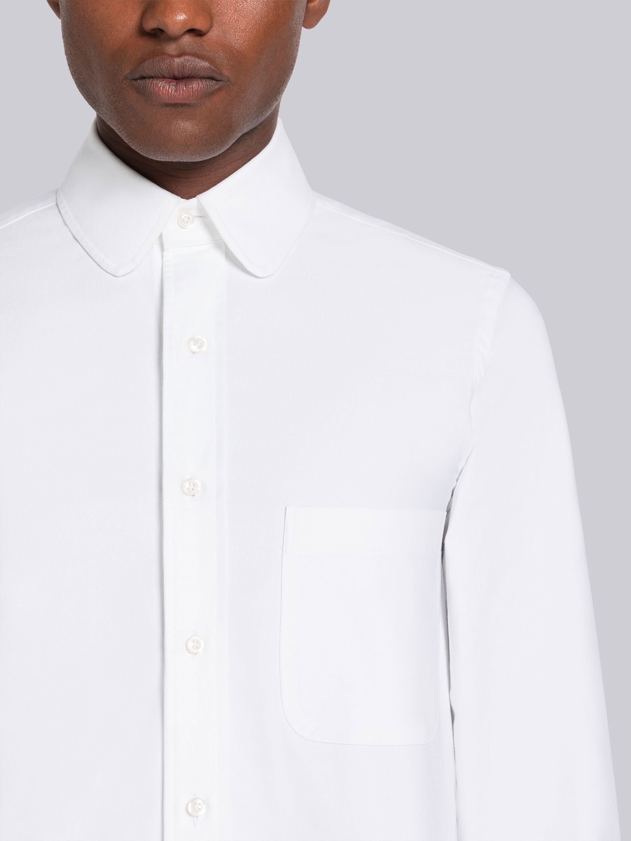 Rope and Anchor Round Collar Shirt - 5